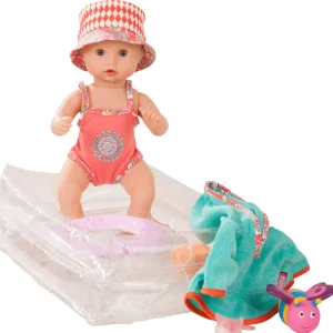 Götz Babies-Sleepy Aquini Girl Vintage